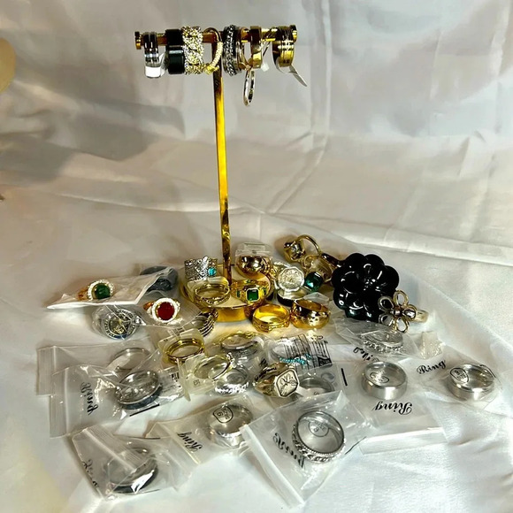 Rings 38 Assorted—Styles and Sizes. Women and Men. NWT - Picture 1 of 6